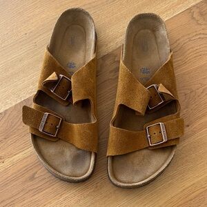 Birkenstock Brown Suede